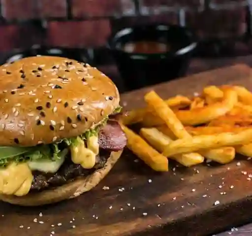 Hamburguesa Bacon Chesse Sencilla
