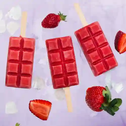 Paleta de Fresa