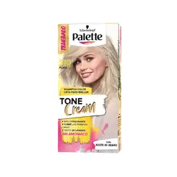 Palette Shampoo Tone Cream Plata Sin Amoníaco 310 50 mL