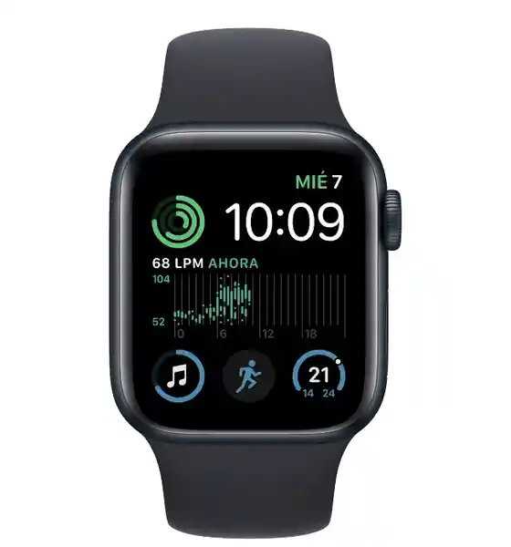 Apple Watch Se Gps + Cellular Correa Deportiva Medianoche 40 mm