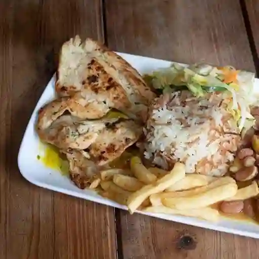 Pechuga Asada + Bebidas para 2 Personas
