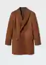 Abrigo Pep-I Caramelo Talla XXL Hombre Mango