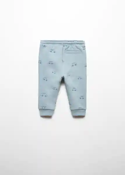 Pantalón Aopcars Celeste Talla 72 Niños Mango