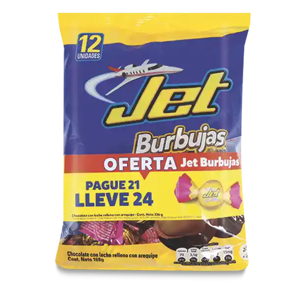 Jet Burbujas de Chocolate 