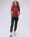 Camiseta Mujer Naranja Talla XL 600D007 Americanino