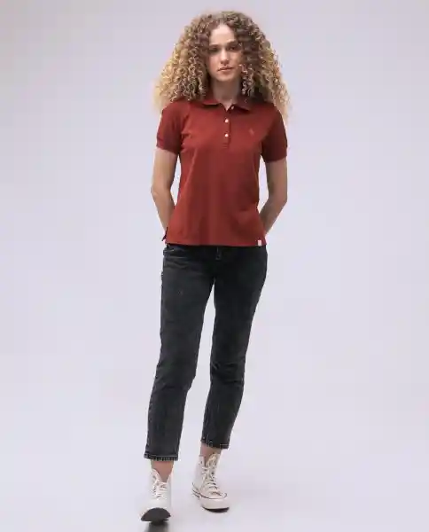Camiseta Mujer Naranja Talla XL 600D007 Americanino