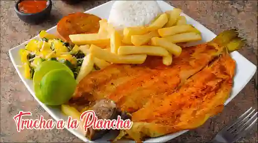 Trucha a la plancha