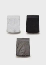 Calzoncillo Trigrey Gris Talla S Hombre Mango