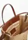 Bolso P Malta Cuero Talla 99 Mujer Mango