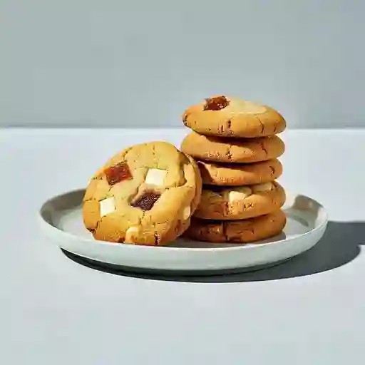 Galleta De Chocolate Blanco Y Bocadillo