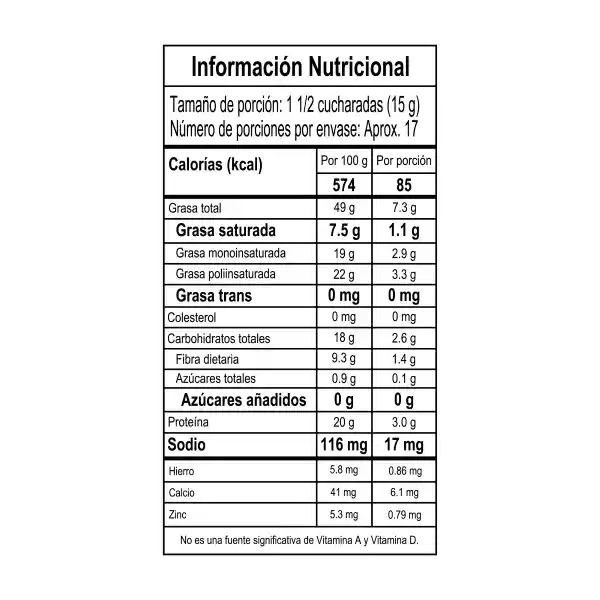 Ajonjolí en Grano Doria x 250 g