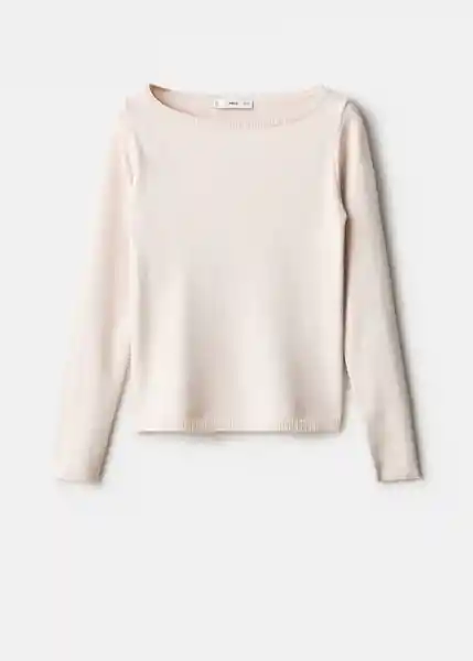 Saco Jersey Seeds Crudo Talla M Mujer Mango