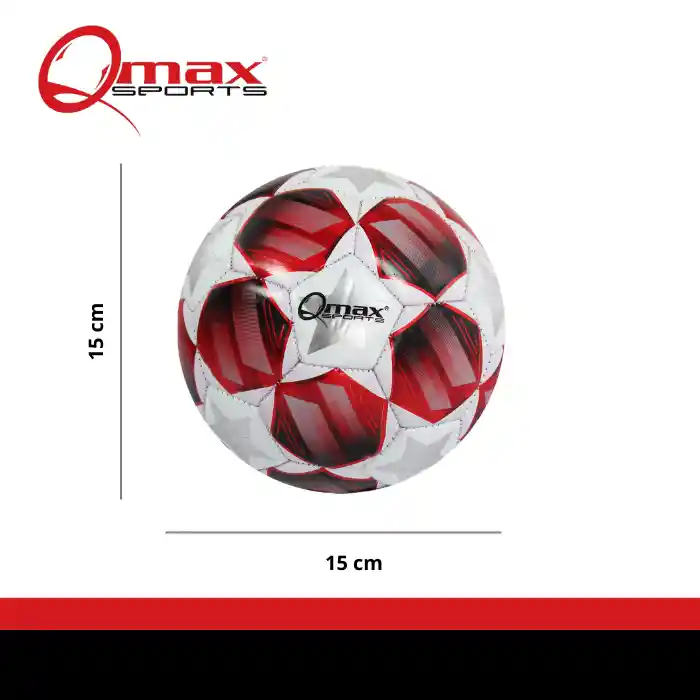 Qmax Balón de Fútbol Metalizado # 2