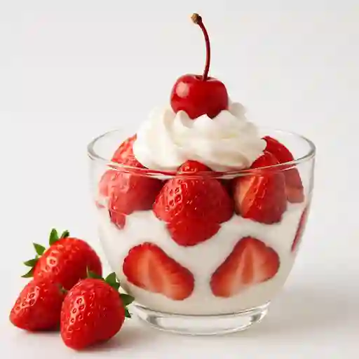 Fresas con Crema