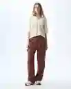 Pantalón Mujer Café Talla 6 631G000_CAF191430 Americanino
