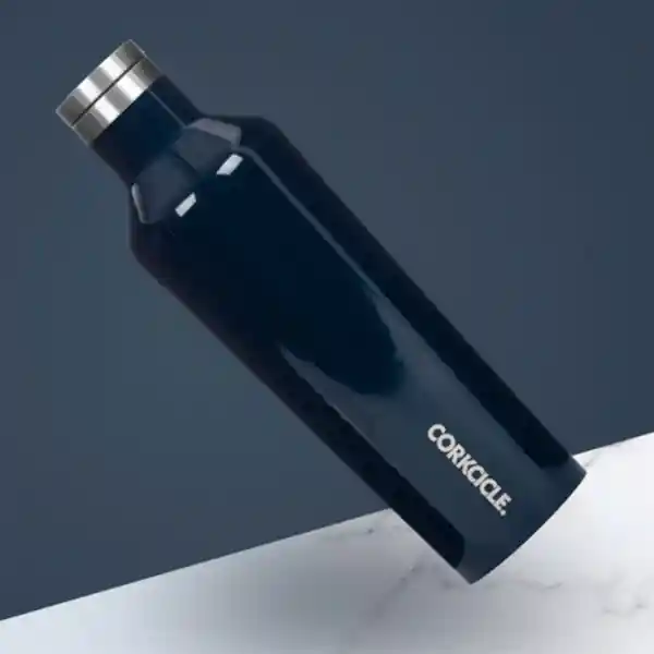 Corkcicle Botella Canteen Azul Neon