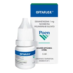 Oftaflox Dexametasona (1 Mg) Neomicina Polimixina B Sulfato