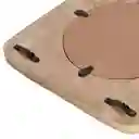 Espejo de Madera Resina Rosa Casaideas