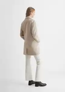 Abrigo Living Topo Talla 21 Teen Niñas Mango