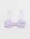 Top de Bikini Aerie Morado Talla: SMALL 5722580 American Eagle