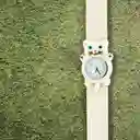 Reloj Pulsera Gato Blanco