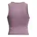 Under Armour Polera Train Seamless Tank Morado Mujer Talla SM