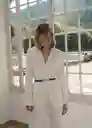 Blazer Americana Harry Blanco Talla L Mujer Mango