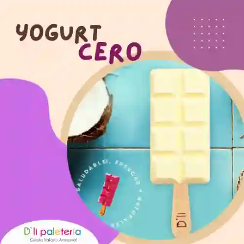 Paleta Yogurt Cero