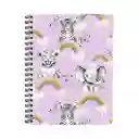 Finlandek Cuaderno Argollado Rayado Grande 80 Hojas 