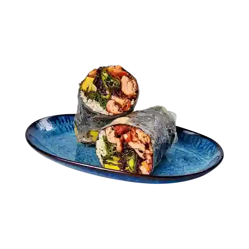 Roll Harumaki Salmón a la Parrilla
