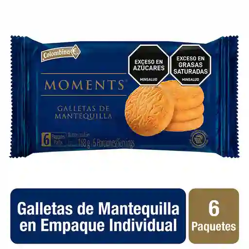 Moments Galletas de Mantequilla