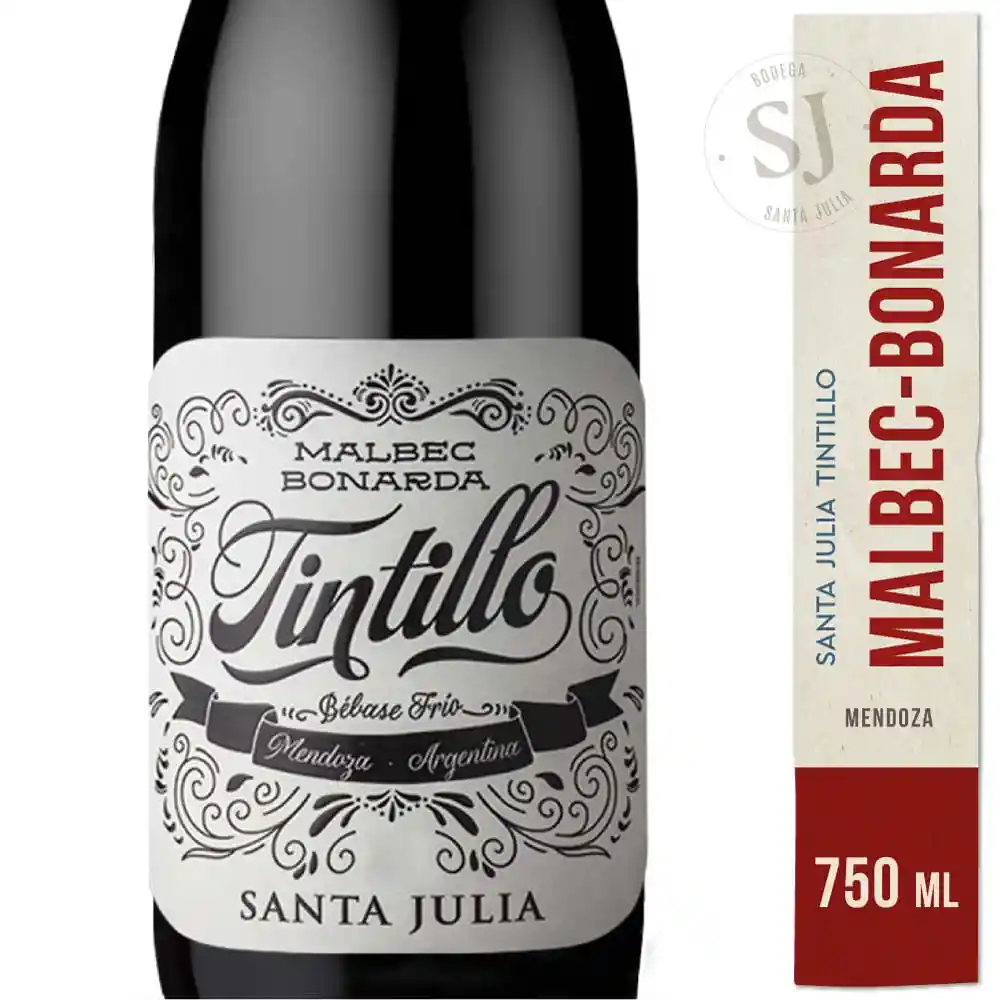 Santa Julia Vino Tinto Tintillo Malbec Bonarda