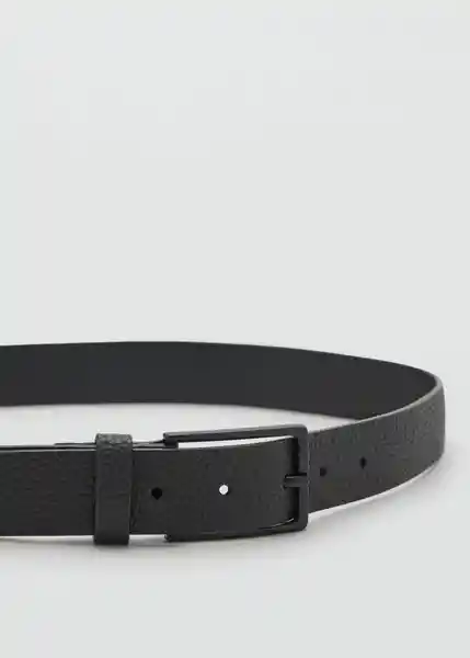 Cinturón Blacky2 Negro Talla 90 Hombre Mango