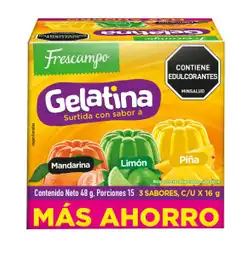 Frescampo Gelatina Piña-limón-mandarina