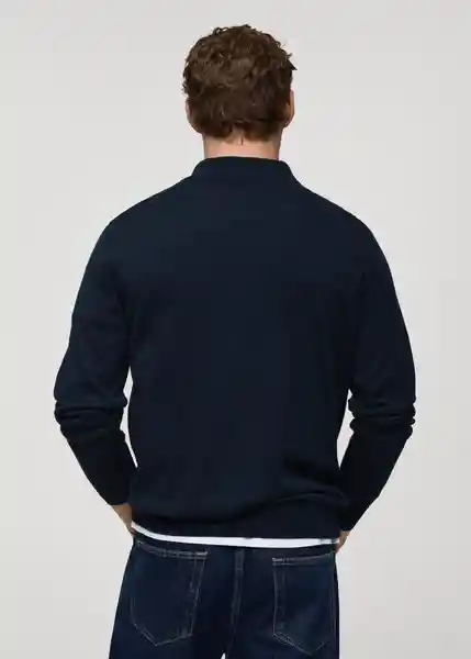 Buzo Jersey Willys Navy Talla XXL Hombre Mango