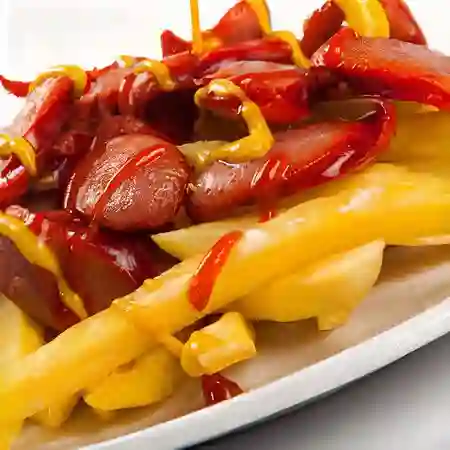 Salchipapa Especial.