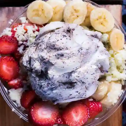 Fresas Banano con Crema