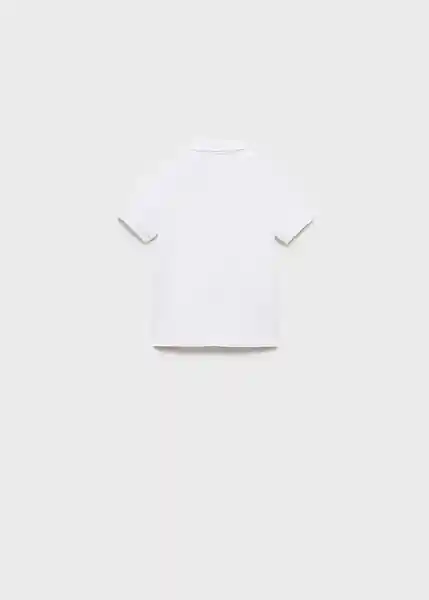 Polo Javi8 Off White Talla 70 Niños Mango