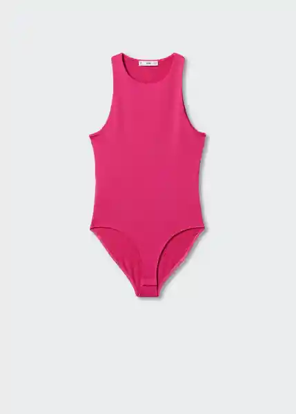 Body Remi Fucsia Talla 24 Mujer Mango