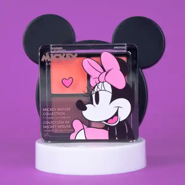 Sombra de Ojos Cuarteto Colección Mickey Mouse Minnie Miniso