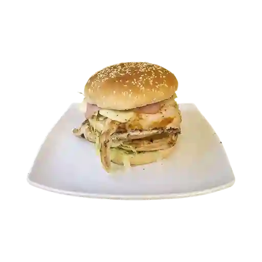 Hamburguesa Especial Doble Pollo