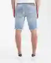 Bermuda Clara Masculino Azul Cristalino Claro Talla 36 Chevignon