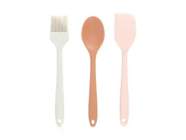 Set Utensilios Mini de Silicona Casaideas