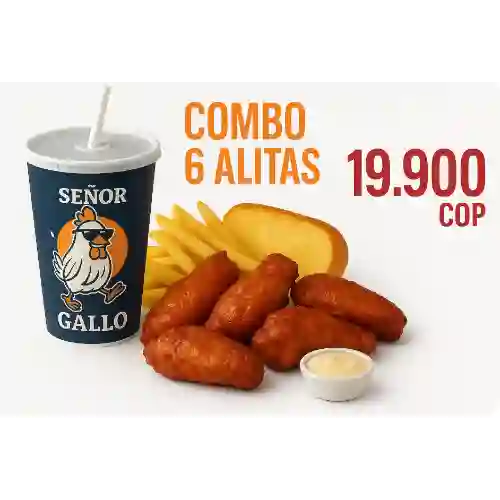 Combo 6 Alitas