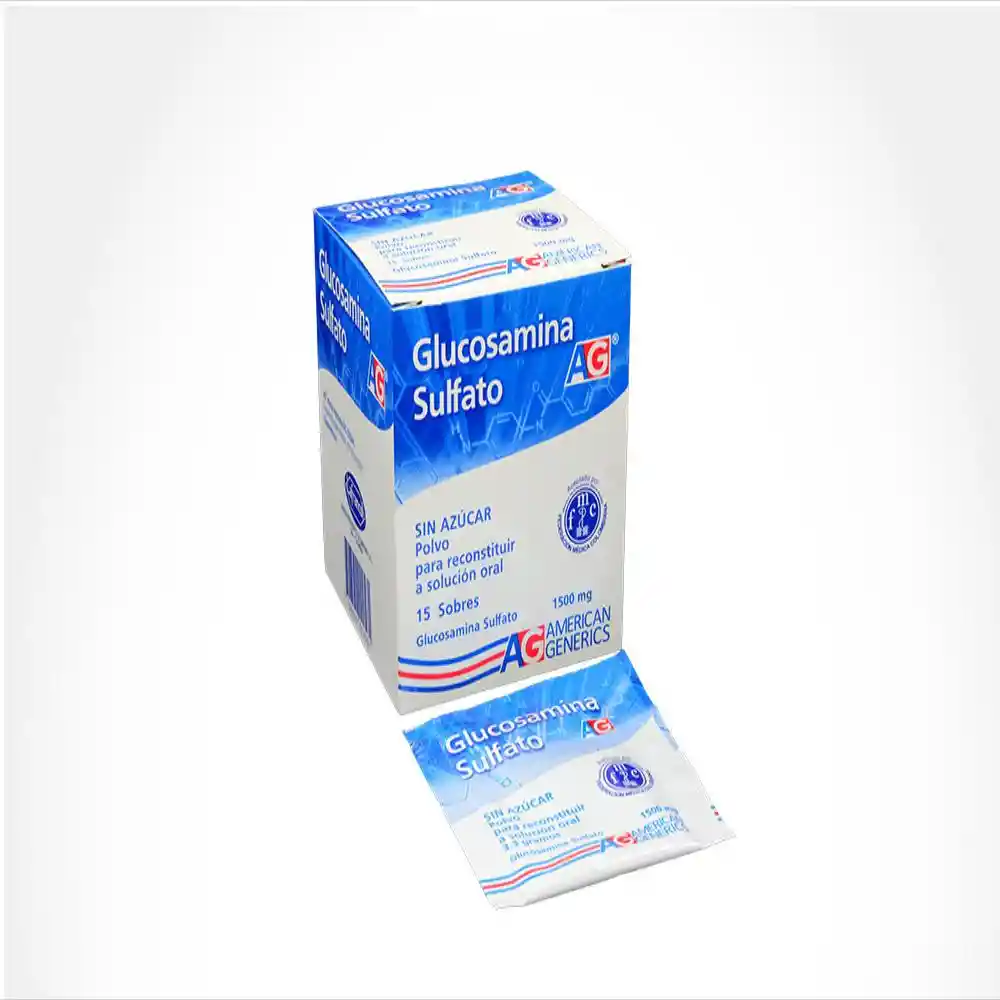 Glucosamina Ag Sulfato X 15 Unidades