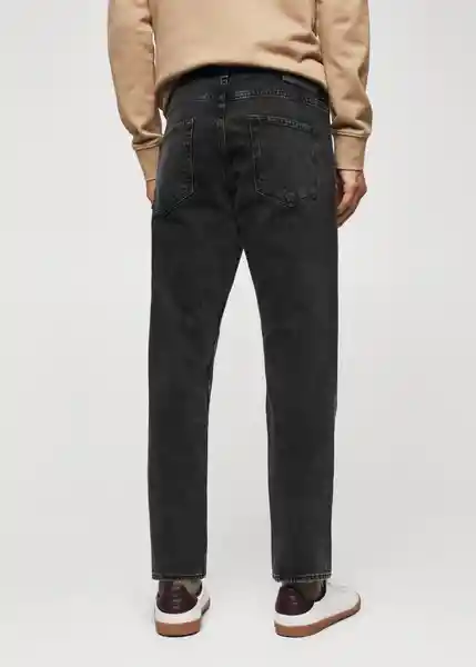 Pantalón Jean Ben Tejano Negro Talla 46 47141254_Tn Hombre Mango