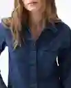  Camisa Mujer Azul Talla Xl 312E001 AMERICANINO 