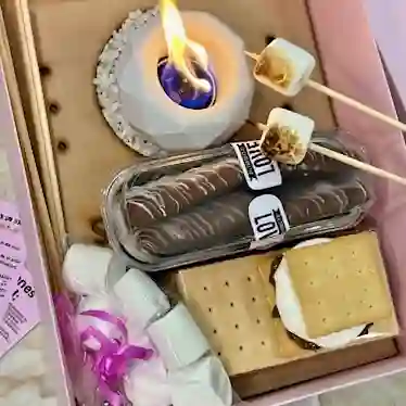 Icecream s'more station
