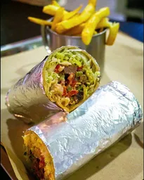 Burrito de Butifarra y Chorizo