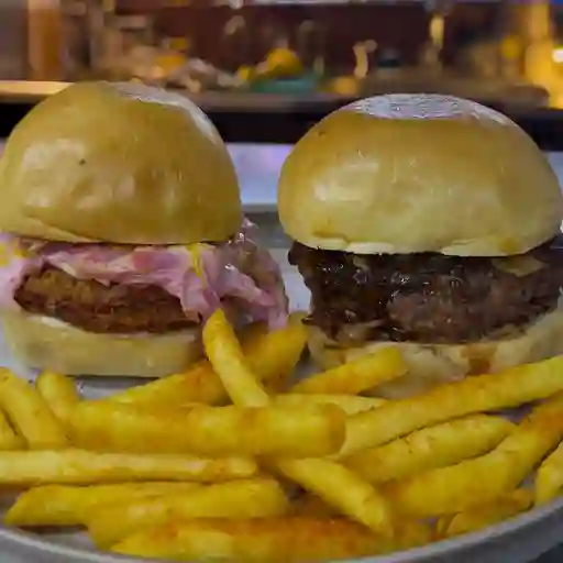 Hamburguesas - "el que no pide, no come"